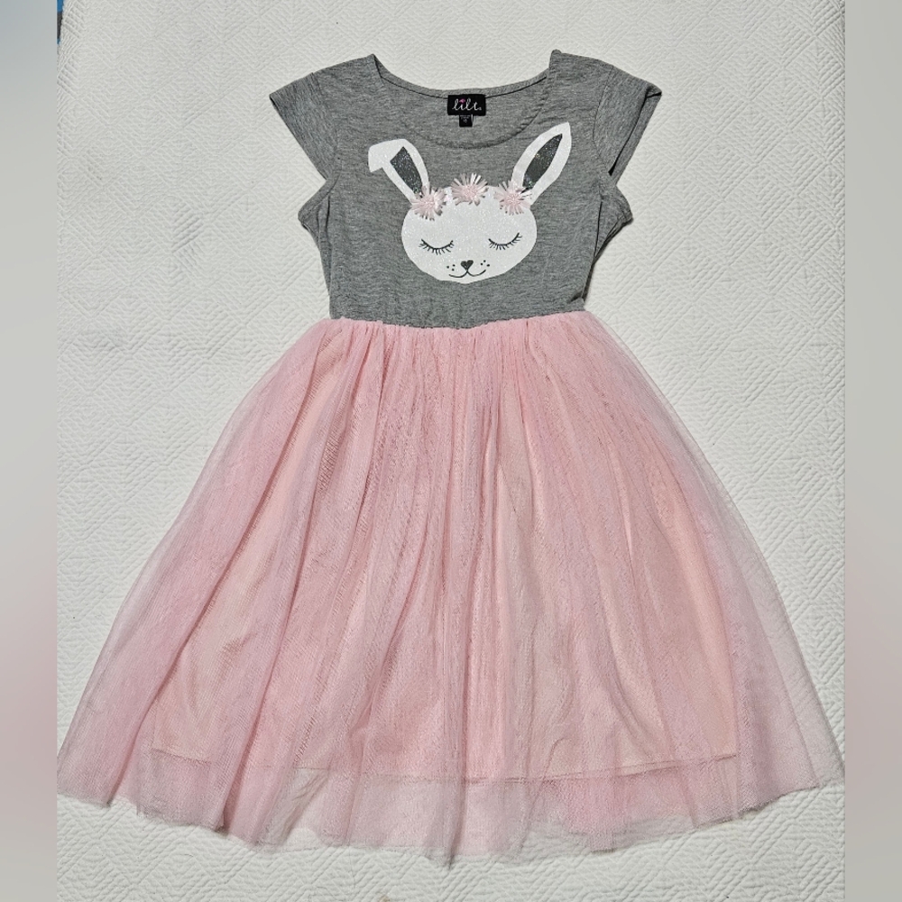 Lilt Bunny Rabbit jersey tulle dress Size 10